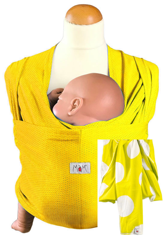 Water Wrap Sling - Big Dots Daffodil